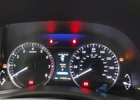 2013 Lexus Gs 350 z USA, uszkodzony, nr VIN JTHCE1BL2D5011472